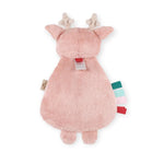 Itzy Lovey Holiday Pink Reindeer Plush + Teether Toy