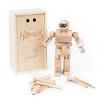 Playhard Hero Factory - DIY Wooden Action Figure