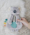 Itzy Love Koala Plush with Silicone Teether Toy