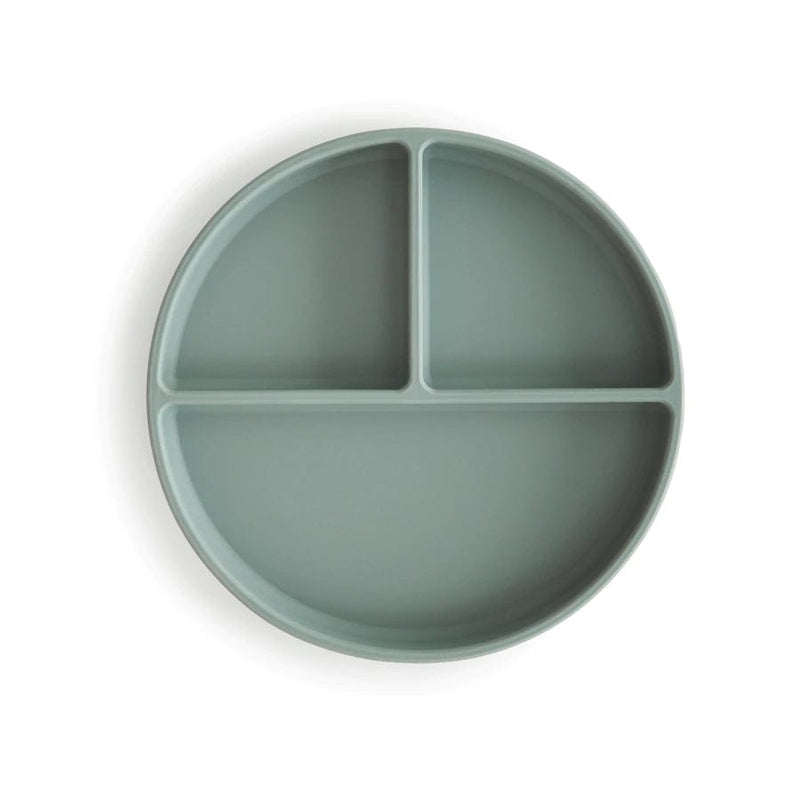 Silicone Suction Plate (Cambridge Blue)