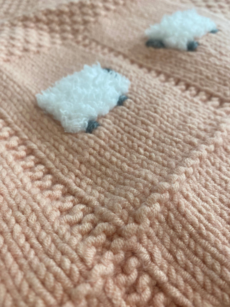 Sheep Dreamzzz | Handmade Baby Blanket
