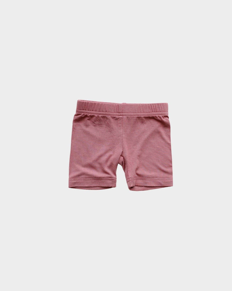 babysprouts | Biker Shorts - Dark Rose
