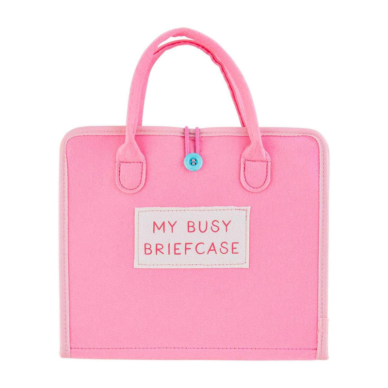 Mud Pie My Busy Briefcase-Pink