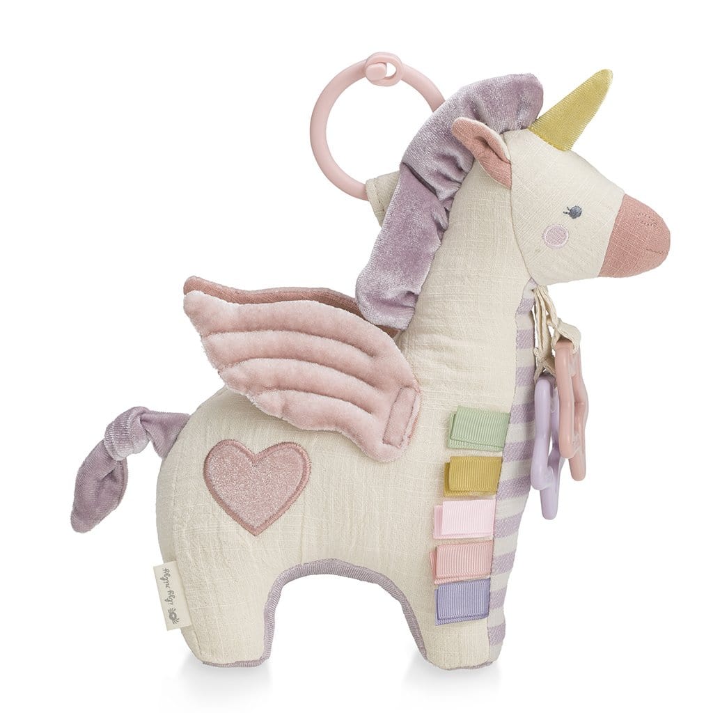Itzy Ritzy- Link & Love Pegasus Activity Plush with Teether Toy