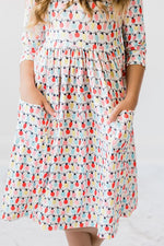 Mila & Rose | Merry & Bright Pocket Twirl Dress