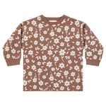 Floral Jacquard Weave Pullover