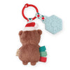 Holiday Bear Itzy Pal Plush + Teether