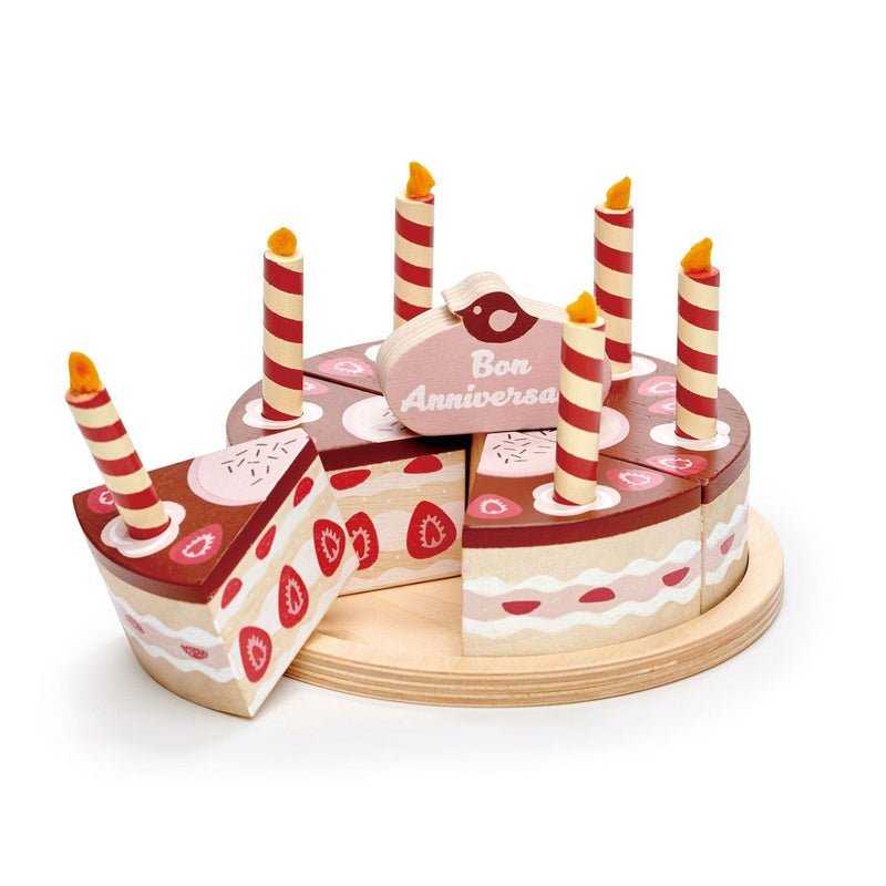 Tender Leaf Toys | Chocolate Birthday Cake