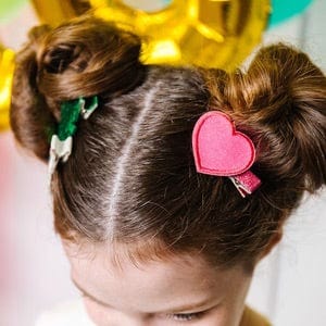 Sweet Wink | Lucky Charm Clip Set - Kids Hair Clips - St. Patrick's Day
