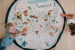 US MAP Playmat/Toy Storage Bag